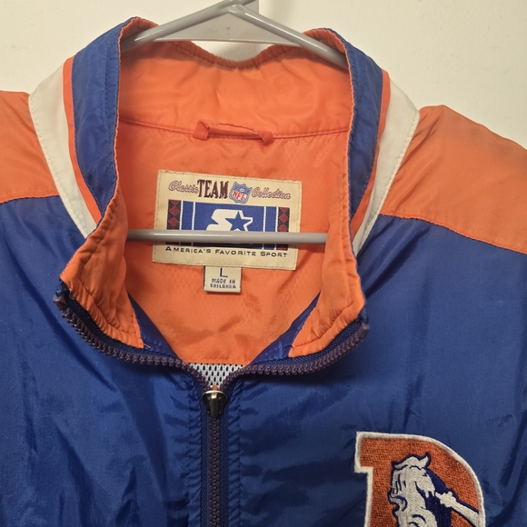 Denver Broncos Men's Starter Jacket - Picture 4 of 8